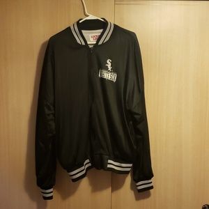 White Sox Mesh/jersey lined coaches style jacket